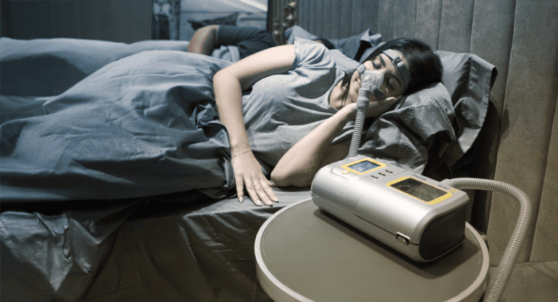 OxyAir Dormindo