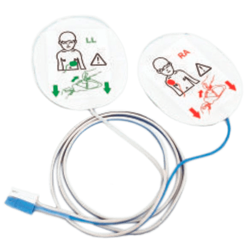 PÁS DE CHOQUE ADESIVAS CONEC AZUL/BRANCO F7959/W