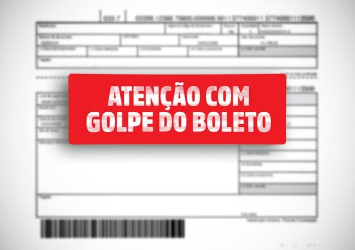 Atenção ao golpe do boleto falso