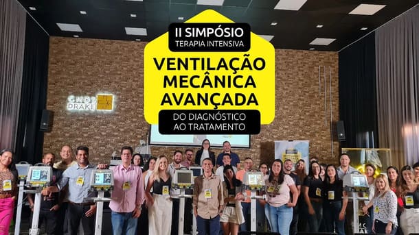 Conteúdo teórico e prático sobre manuseio e configuração de ventilador mecânico avançado na vivência da terapia intensiva.