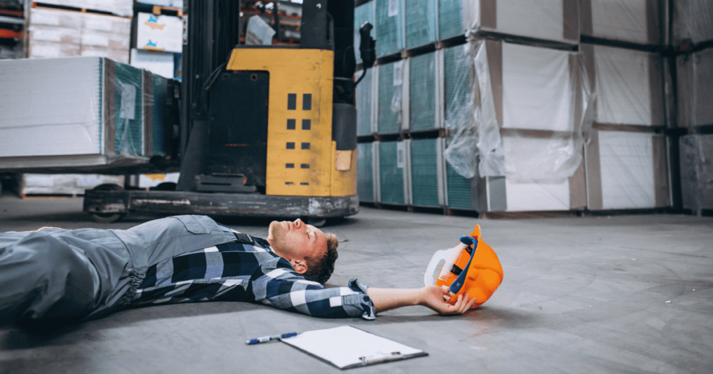 Acidentes de trabalho com o coração