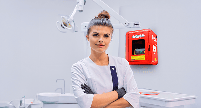 DEA Life400 Futura - Cabina em consultório de dentista