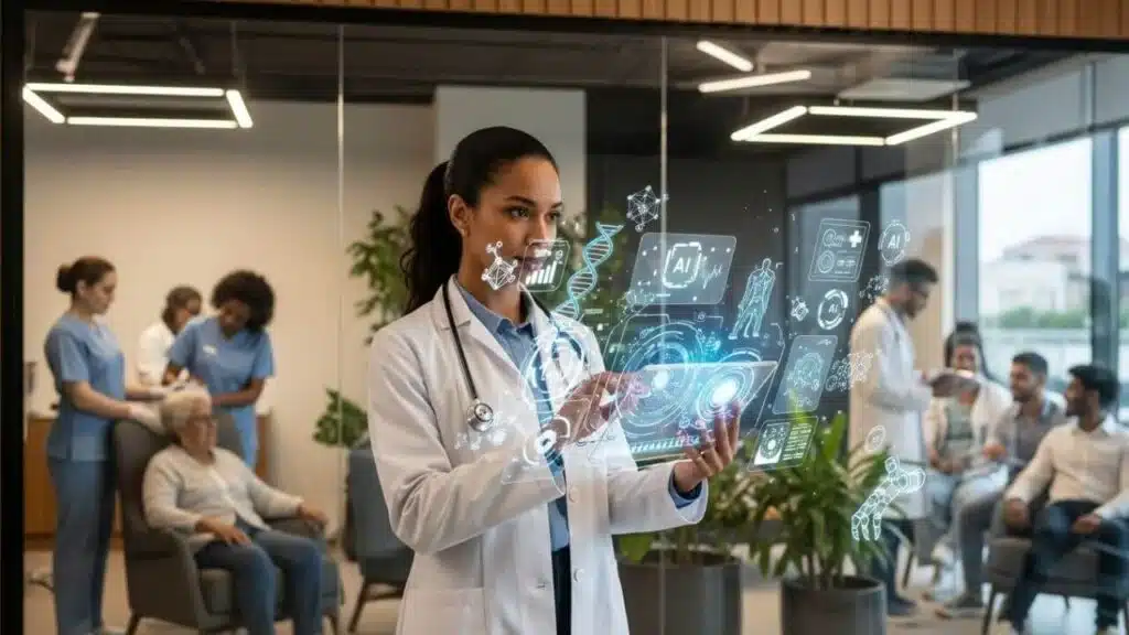 Descubra as tendências para 2026 na saúde e as tecnologias que vão transformar o cuidado. Veja como a inovação da CMOS Drake impulsiona esse futuro.